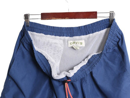 00s オービス ショート パンツ メンズ L 旧タグ 00年代 オールド ORVIS アウトドア スイム ショーツ 短パン 海パン 水陸両用 ワンポイント