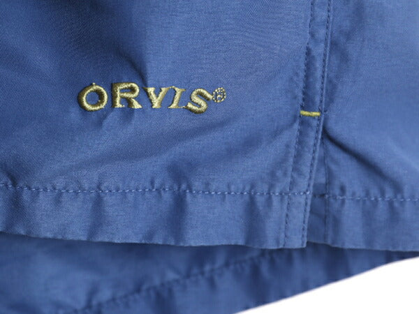 00s オービス ショート パンツ メンズ L 旧タグ 00年代 オールド ORVIS アウトドア スイム ショーツ 短パン 海パン 水陸両用 ワンポイント