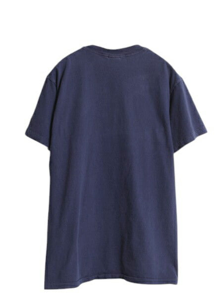 90s USA製 ナイキ ロゴ 刺繍 Tシャツ メンズ M / オールド 初期 銀タグ 当時物 シングルステッチ スウッシュ サッカー 星条旗 クルーネック