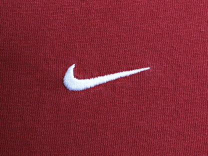 00s ナイキ スモール スウッシュ 刺繍 半袖 Tシャツ メンズ XL / オールド ワンポイント ヘビーウェイト コットン 大きいサイズ シンプル