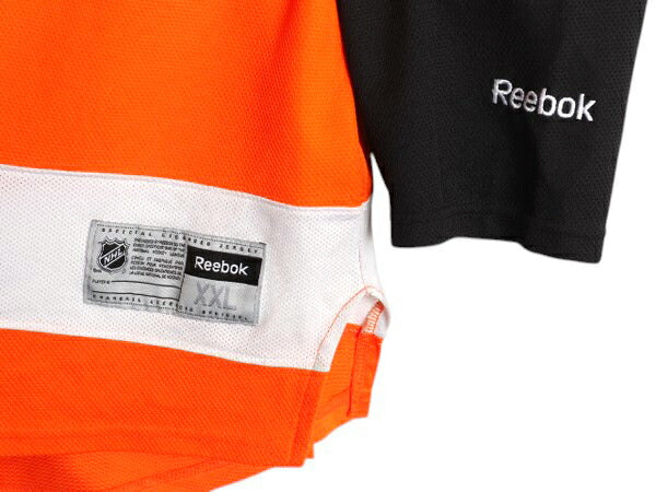 フライヤーズ ホッケー ジャージ メンズ XXL / NHL オフィシャル リーボック アイスホッケー ユニフォーム 長袖シャツ 重ね着 大きいサイズ
