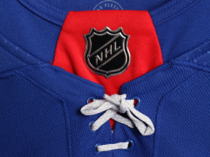 レンジャーズ ホッケー ジャージ メンズ L 程/ NHL オフィシャル アディダス アイスホッケー ユニフォーム ゲームシャツ 長袖シャツ 重ね着