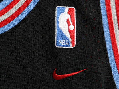 00s キングス メッシュ タンクトップ メンズ M オールド NBA オフィシャル ナイキ バスケ ゲームシャツ ユニフォーム スウッシュ 重ね着 黒