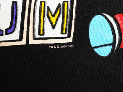 00s オールド ファミリーガイ シャイニング パロディ プリント 半袖 Tシャツ メンズ L / オールド ムービー オフィシャル キャラクター 黒