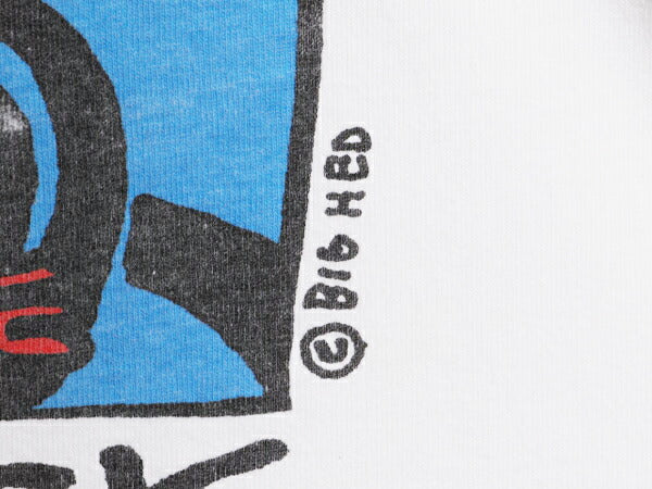 00s BIG HED アート イラスト プリント Tシャツ メンズ L 00年代 オールド オフィシャル 当時物 ヘビーウェイト グラフィック キャラクター