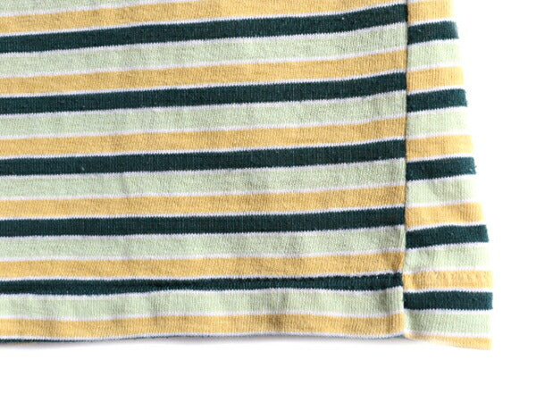 70s USA製 ビンテージ ■ Stratford ボーダー リブ編み 半袖 Tシャツ ( M メンズ XS レディース S 程) 70年代 シングルステッチ ボーダーT