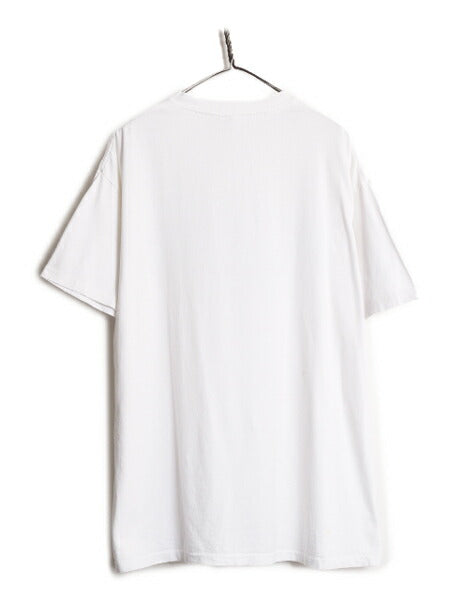 90s USA製 OLD GAP 2段 プリント Tシャツ メンズ XL / 90年代 オールド ギャップ カプセル シングルステッチ ヘビーウェイト 大きいサイズ