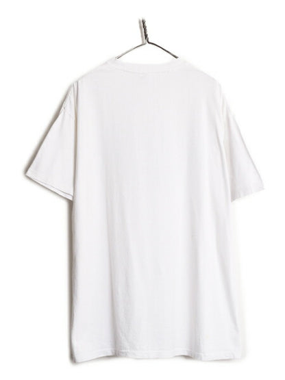 90s USA製 OLD GAP 2段 プリント Tシャツ メンズ XL / 90年代 オールド ギャップ カプセル シングルステッチ ヘビーウェイト 大きいサイズ