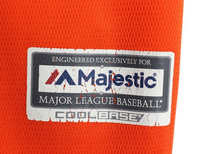 オリオールズ ベースボール シャツ キッズ XL メンズ S 程 MLB オフィシャル マジェスティック 大リーグ ユニフォーム ゲームシャツ 重ね着