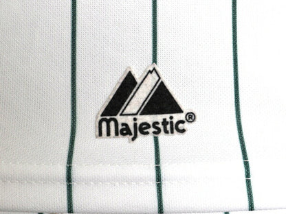 USA製 ホワイトソックス ベースボール シャツ メンズ M 程 MLB オフィシャル マジェスティック 大リーグ ユニフォーム ゲームシャツ 重ね着