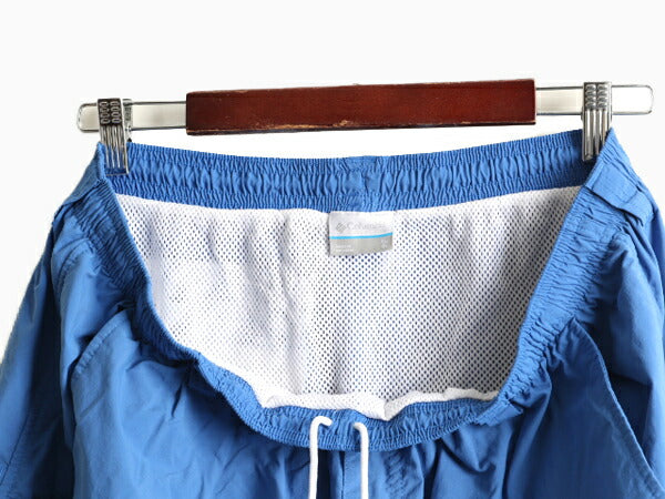 大きいサイズ XL ■ コロンビア フィッシング ナイロン ショートパンツ メンズ Columbia スイム サーフ ショーツ 短パン PFG アウトドア 青