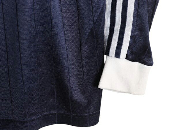 90s USA製 アディダス 長袖 サッカー プラクティス シャツ メンズ S / オールド 長袖 Tシャツ ユニフォーム トレーニング ゲーム ジャージ