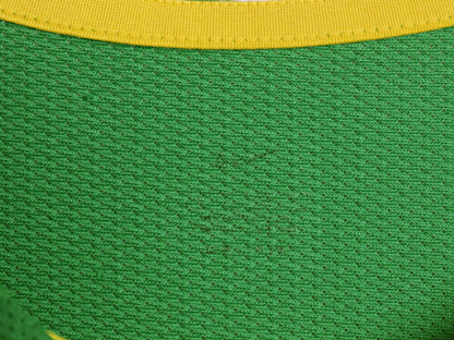 00s ナイキ ブラジル 代表 サッカー ユニフォーム メンズ M 程/ オールド 正規品 2004 コパ アメリカ モデル オフィシャル 当時物 Tシャツ