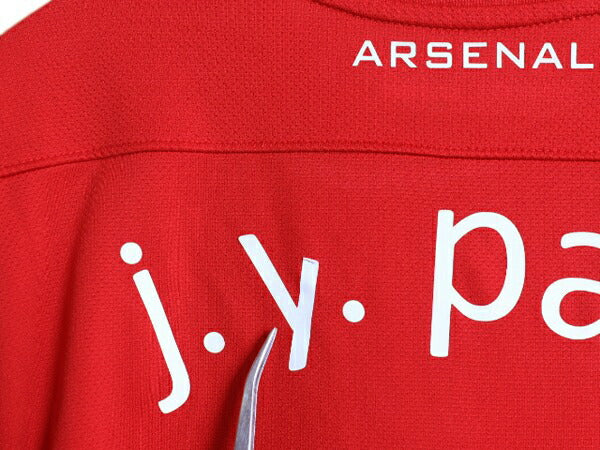 ナイキ アーセナル サッカー ユニフォーム メンズ M 程 古着 正規品 プレミアリーグ 11 12 モデル オフィシャル 当時物 Tシャツ スウッシュ