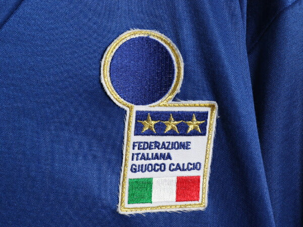 90s USA製 イタリア 代表 タイプ サッカー ユニフォーム メンズ L / オールド  ポロシャツ ユニフォーム トレーニング ジャージ 半袖シャツ