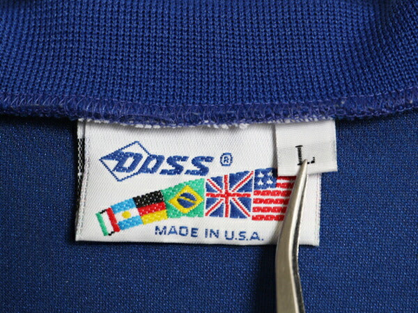 90s USA製 イタリア 代表 タイプ サッカー ユニフォーム メンズ L / オールド  ポロシャツ ユニフォーム トレーニング ジャージ 半袖シャツ
