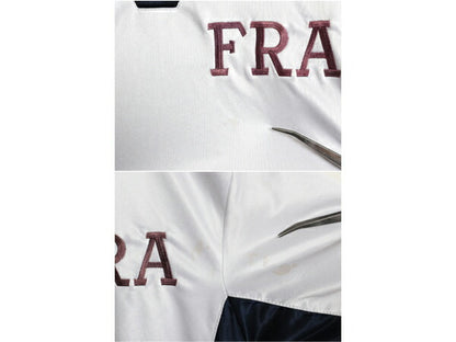 90s ディアドラ サッカー ユニフォーム メンズ M / オールド Tシャツ ユニフォーム トレーニング ジャージ ナンバリング Vネック ツートン