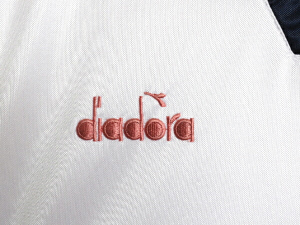 90s ディアドラ サッカー ユニフォーム メンズ M / オールド Tシャツ ユニフォーム トレーニング ジャージ ナンバリング Vネック ツートン