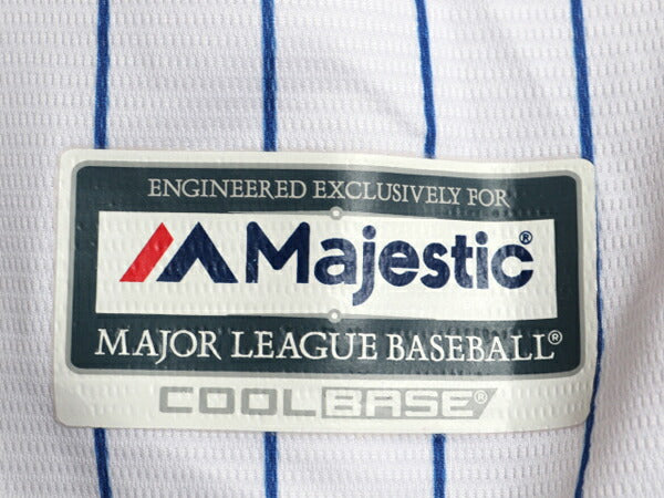 カブス ベースボール シャツ メンズ M / 古着 MLB オフィシャル マジェスティック 大リーグ ユニフォーム ゲームシャツ 半袖シャツ 重ね着