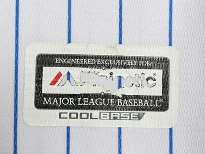 メッツ ベースボール シャツ メンズ L 古着 MLB オフィシャル マジェスティック 大リーグ ユニフォーム ゲームシャツ ジャージ 半袖シャツ