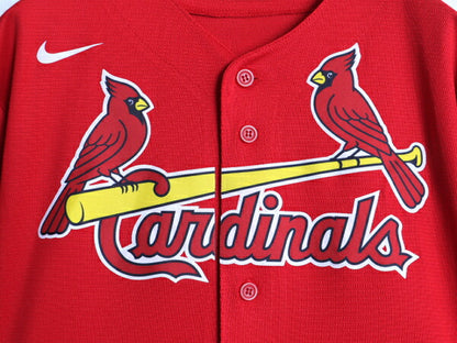 MLB オフィシャル ナイキ カージナルス ベースボール シャツ ボーイズ XL メンズ S 程/ 古着 NIKE ユニフォーム メジャーリーグ 半袖シャツ