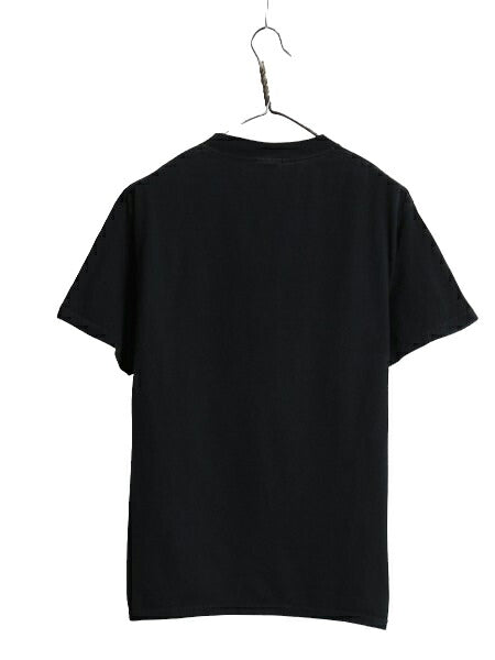 00s シンプソンズ キャラクター アート イラスト プリント Tシャツ メンズ レディース M オールド 当時物 ヘビーウェイト グラフィック 黒