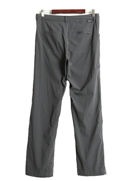 19年製 パタゴニア クアンダリー パンツ 8 レディース M 程/ 古着 PATAGONIA ナイロン ストレッチ カーゴ アウトドア ストレート トレイル
