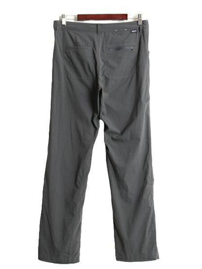 19年製 パタゴニア クアンダリー パンツ 8 レディース M 程/ 古着 PATAGONIA ナイロン ストレッチ カーゴ アウトドア ストレート トレイル
