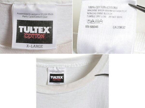 90s ■ Jazzercise プリント 半袖 Tシャツ メンズ XL 90年代 オールド 企業物 イラスト グラフィック シングルステッチ ヘビーウェイト 白