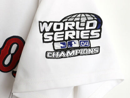 USA製 レッドソックス ベースボール シャツ メンズ M / MLB オフィシャル マジェスティック 大リーグ ユニフォーム ゲームシャツ ジャージ