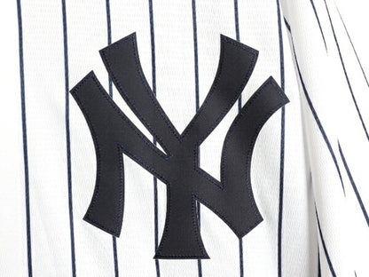 ヤンキース ベースボール シャツ メンズ L / MLB オフィシャル マジェスティック 大リーグ ユニフォーム ゲームシャツ 半袖シャツ ジャージ