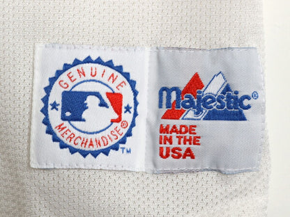 USA製 メッツ ベースボール シャツ メンズ XXL 程/ 古着 MLB オフィシャル マジェスティック 大リーグ ユニフォーム メッシュ 大きいサイズ