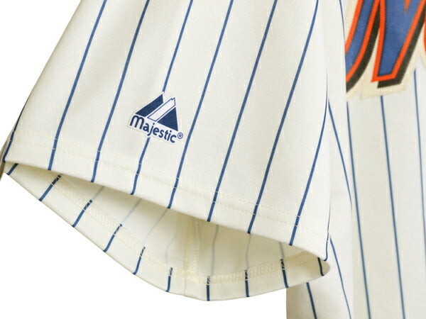 メッツ ベースボール シャツ メンズ XL / MLB オフィシャル マジェスティック 大リーグ ユニフォーム ゲームシャツ 大きいサイズ ジャージ