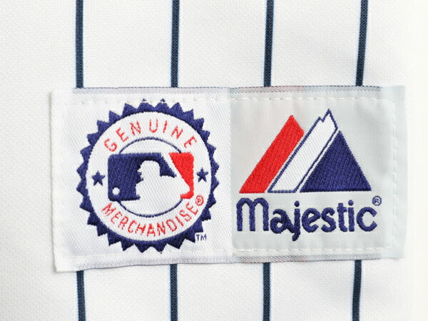 USA製 ヤンキース 松井秀喜 ベースボール シャツ メンズ S / MLB オフィシャル マジェスティック 大リーグ ユニフォーム 半袖シャツ 重ね着