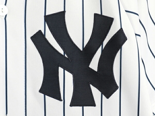 USA製 ヤンキース 松井秀喜 ベースボール シャツ メンズ S / MLB オフィシャル マジェスティック 大リーグ ユニフォーム 半袖シャツ 重ね着