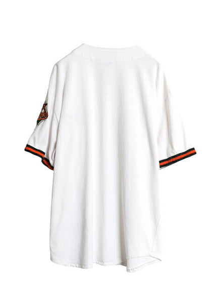 90s オリオールズ ベースボール シャツ メンズ XL オールド MLB オフィシャル スターター 大リーグ ユニフォーム 半袖シャツ 大きいサイズ