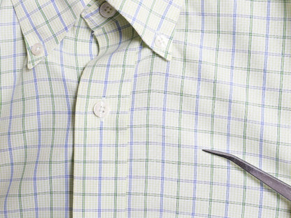 ブルックスブラザーズ チェック 長袖 ボタンダウン シャツ メンズ L / Brooks Brothers コットン ノーアイロン ワイシャツ BD マルチカラー