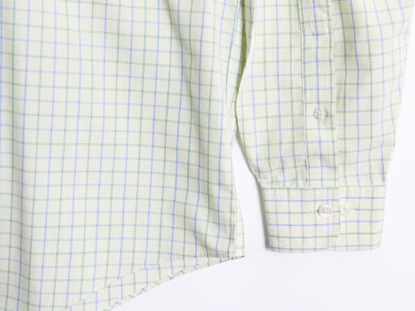 ブルックスブラザーズ チェック 長袖 ボタンダウン シャツ メンズ L / Brooks Brothers コットン ノーアイロン ワイシャツ BD マルチカラー