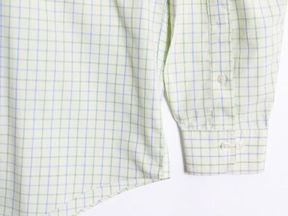 ブルックスブラザーズ チェック 長袖 ボタンダウン シャツ メンズ L / Brooks Brothers コットン ノーアイロン ワイシャツ BD マルチカラー