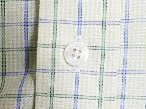 ブルックスブラザーズ チェック 長袖 ボタンダウン シャツ メンズ L / Brooks Brothers コットン ノーアイロン ワイシャツ BD マルチカラー