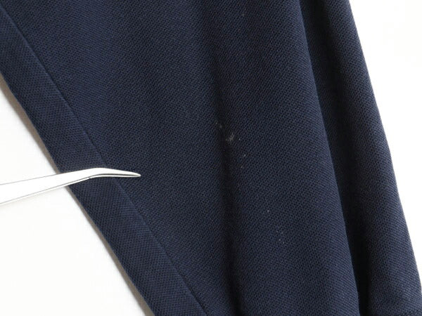 80s ブルックスブラザーズ タートルネック 鹿の子 長袖 Tシャツ メンズ XL ヴィンテージ Brooks Brothers ヘビーウェイト 大きいサイズ 紺
