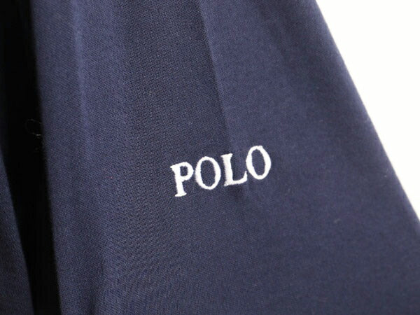 ペルー製 高級 ピマコットン ポロゴルフ ラルフローレン モックネック 長袖 Tシャツ メンズ L POLO GOLF ハイネック ストレッチ カットソー