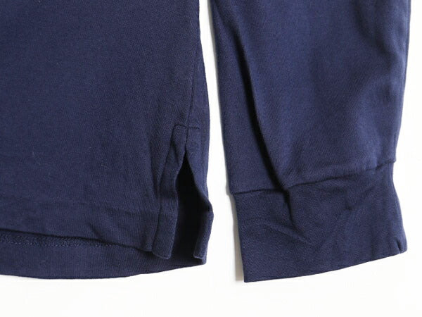 ペルー製 高級 ピマコットン ポロゴルフ ラルフローレン モックネック 長袖 Tシャツ メンズ L POLO GOLF ハイネック ストレッチ カットソー