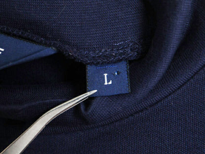 ペルー製 高級 ピマコットン ポロゴルフ ラルフローレン モックネック 長袖 Tシャツ メンズ L POLO GOLF ハイネック ストレッチ カットソー