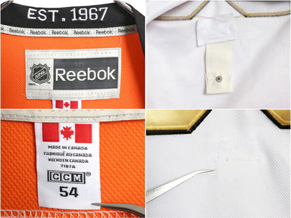 フライヤーズ ホッケー ジャージ メンズ XXL 程/ 古着 NHL オフィシャル リーボック アイスホッケー ユニフォーム 長袖シャツ 大きいサイズ