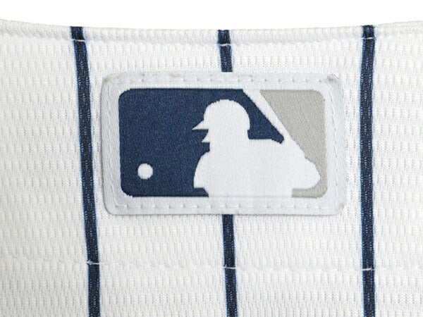 ヤンキース ベースボール シャツ メンズ S / MLB オフィシャル ナイキ スウッシュ 大リーグ ユニフォーム ゲームシャツ 半袖シャツ 重ね着