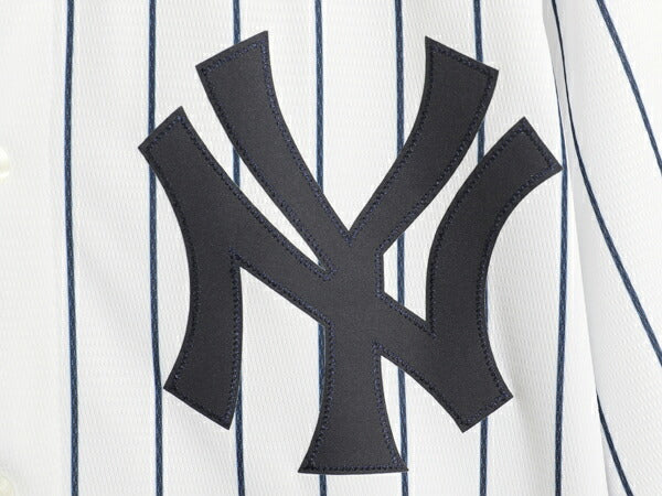 ヤンキース ベースボール シャツ メンズ S / MLB オフィシャル ナイキ スウッシュ 大リーグ ユニフォーム ゲームシャツ 半袖シャツ 重ね着