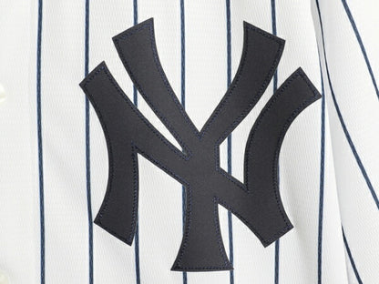 ヤンキース ベースボール シャツ メンズ S / MLB オフィシャル ナイキ スウッシュ 大リーグ ユニフォーム ゲームシャツ 半袖シャツ 重ね着