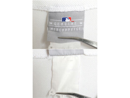 ヤンキース ベースボール シャツ メンズ L 程 MLB オフィシャル 大リーグ ユニフォーム ゲームシャツ 半袖シャツ 重ね着 前開き 半袖シャツ