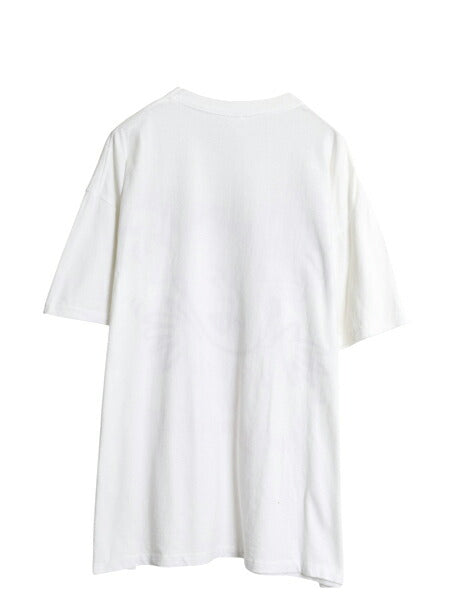 90s メッセージ キャラクター イラスト プリント Tシャツ メンズ XL / オールド シングルステッチ 大きいサイズ ヘビーウェイト カットソー
